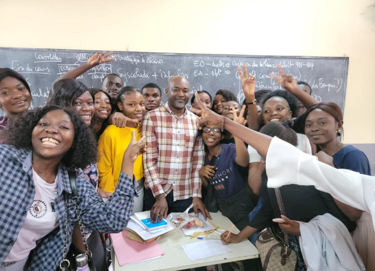 En présence des étudiants de L2 Droit, 2024