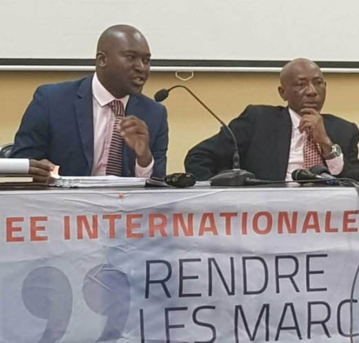 Lors de la présentation d'un nouvel article