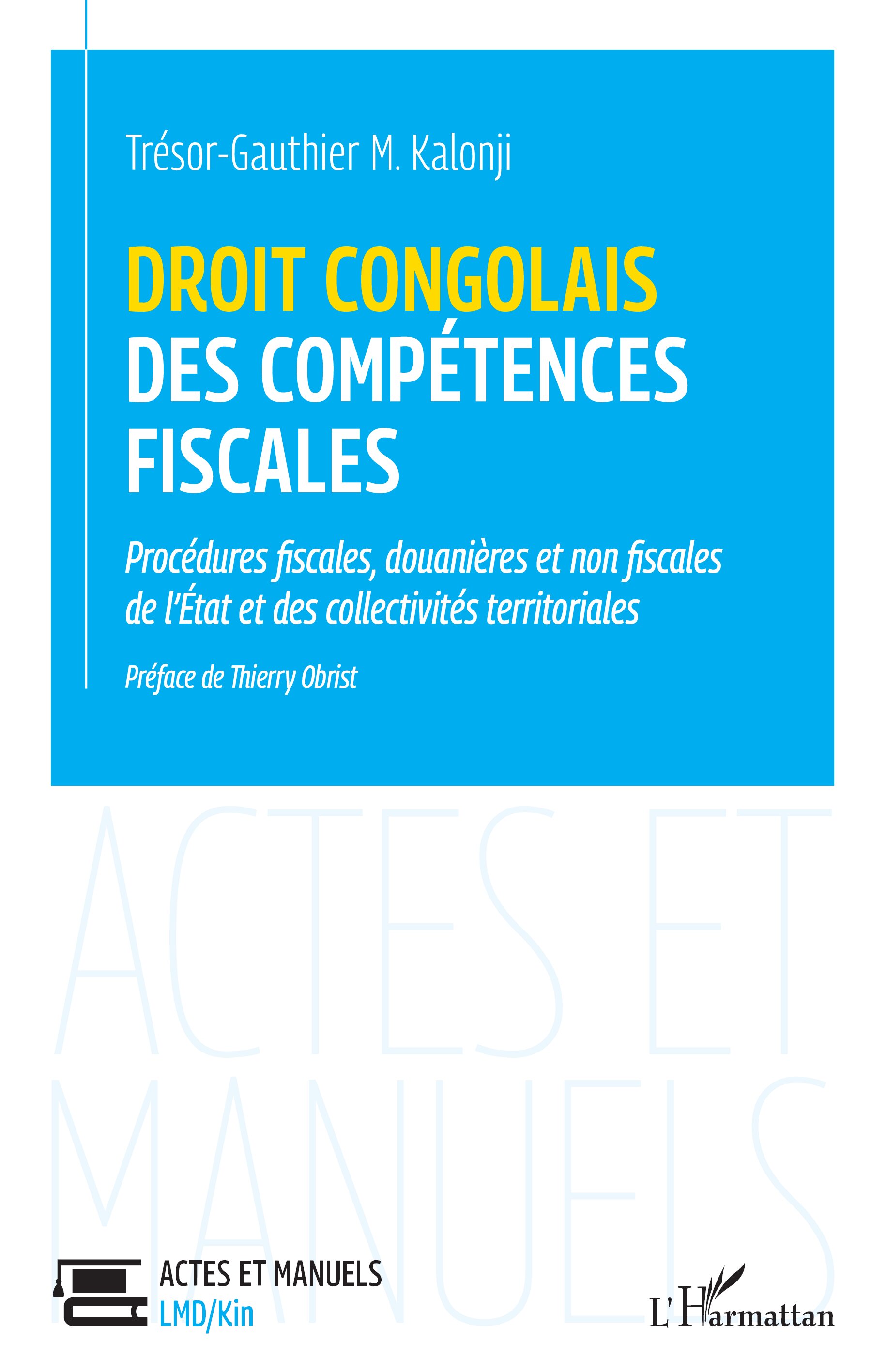 Droit Congolais des Compétences Fiscales