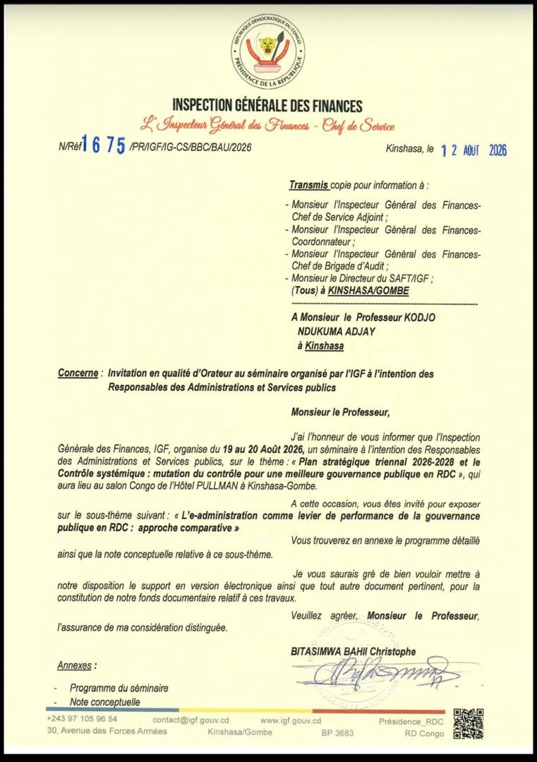 Photo 1 — L’e-administration comme levier de performance de la gouvernance publique